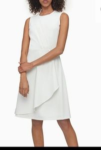 Calvin Klein Ruffle Dress
